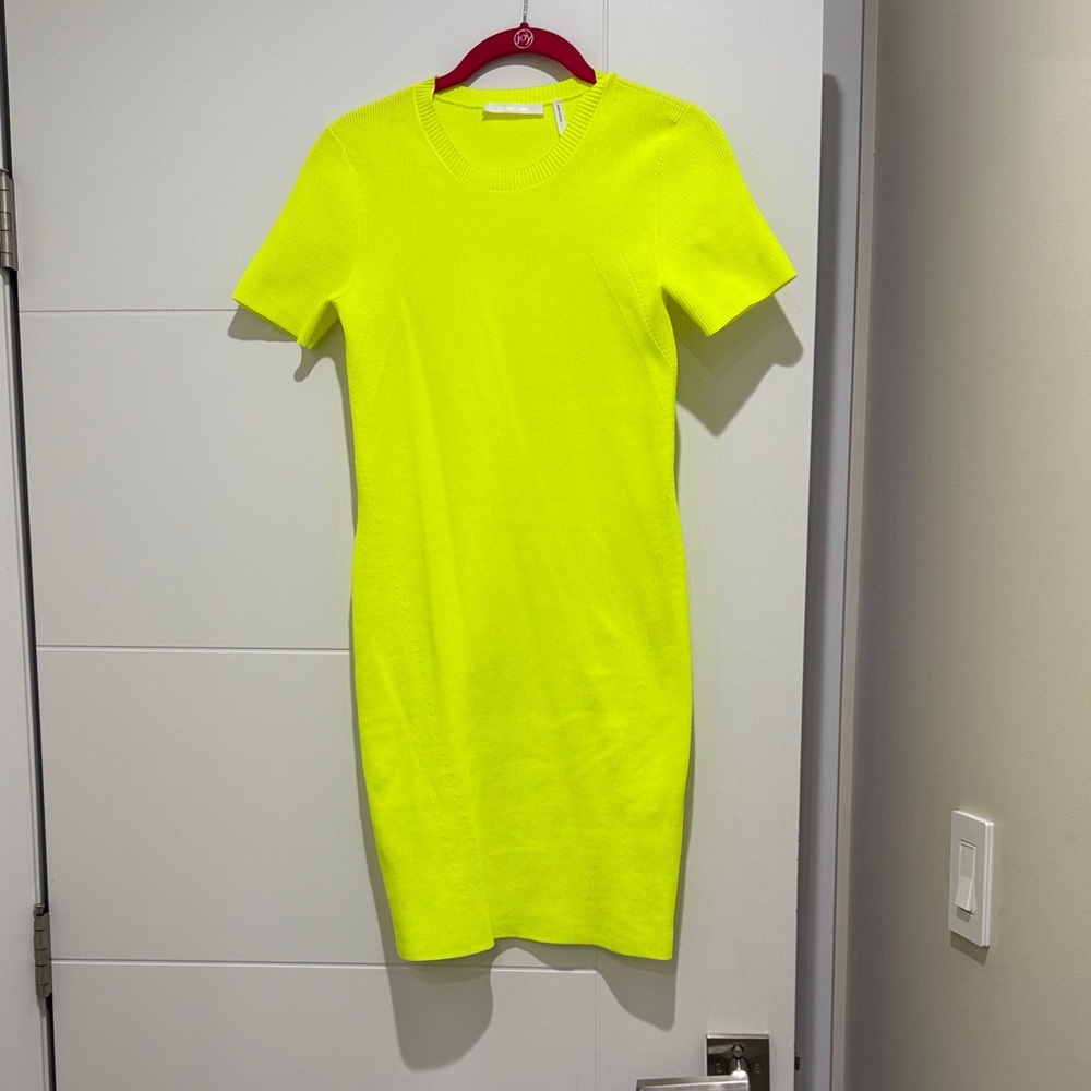 Helmut Lang Dress Crew Neck Mini Dress